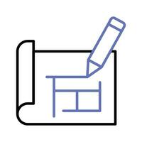 Premium icon of drafting in trendy design style, amazing vector