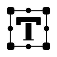 An amazing icon of text tool in flat style, ready to use icon vector