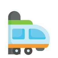 An editable vector of bullet train in modern style, premium icon design