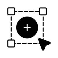 An amazing icon of add button in modern design style vector