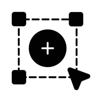 An amazing icon of add button in modern design style vector
