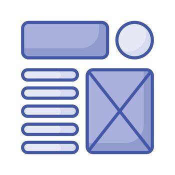 Take a look at this beautifully designed website wireframes, wireframing, layout, template icon vector