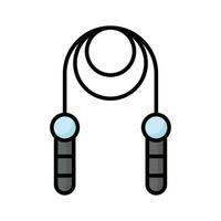 Check this amazing icon of skipping rope, fitness string, ready to use vector