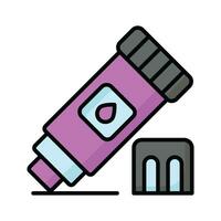 Check this beautiful vector of paint tubes in editable style, ready to use icon
