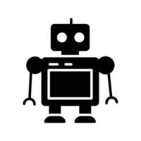 Premium icon of robot toy vector in modern design style