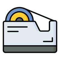 Check this amazing icon of tape dispenser in trendy style vector