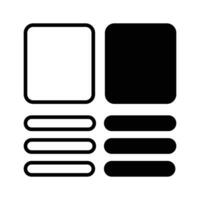 Take a look at this beautifully designed website wireframes, wireframing, layout, template icon vector