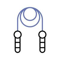 Check this amazing icon of skipping rope, fitness string, ready to use vector