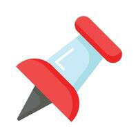 Trendy vector of thumbtack in modern style, ready to use icon