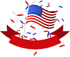 amerikansk flaggdag png