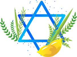 glücklich Sukkot Illustration png