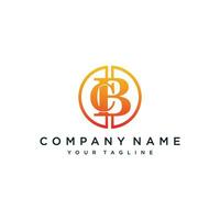 Initial BC or CB Letter Logo Design Vector Template. Monogram and Creative Alphabet BC Letters icon illustration.