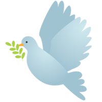ilustração de paz de pomba png