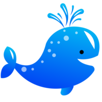 baleine la vie marine illustration png