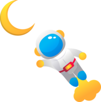 astronautenkarikaturillustration png