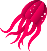 jellyfish sealife illustration png