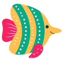 Havsliv fisk illustration png