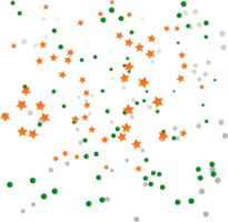 festlich Serpentin und Konfetti png