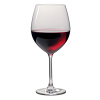 AI generated Glass of Wine No Background Applicable to Any Context Print On Demand Merchandise png