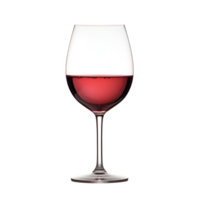 AI generated Glass of Wine No Background Applicable to Any Context Print On Demand Merchandise png