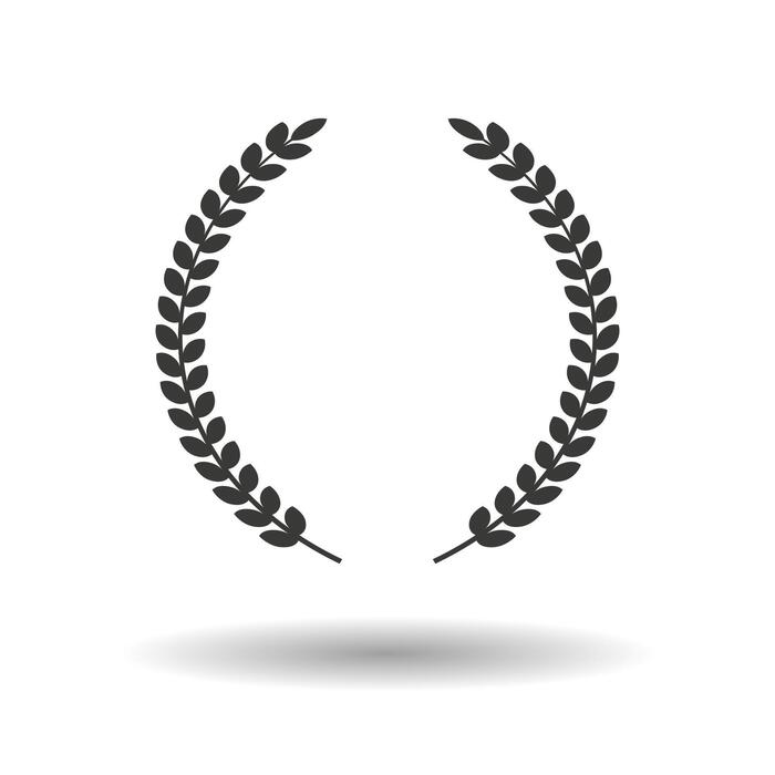 Laurel Wreath Icon Vector Art, Icons, and Graphics for Free Download