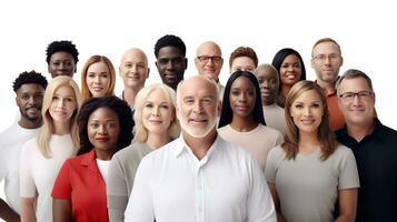 AI generated Diversity People Group Team. Union, DEIB, Diversity, Equity, Inclusion, Belonging Concept photo