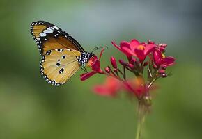 Beautiful Butterfly on Flower, Beautiful Butterfly, Butterfly Photography photo