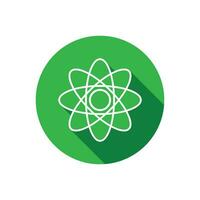 atom icon vector