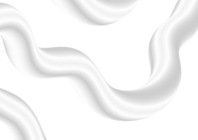 abstract grijs en wit 3d vloeistof golven achtergrond png