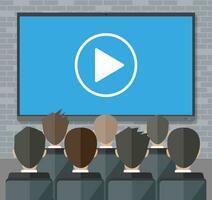 Video Conference Concept vector