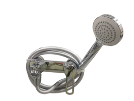 Shower head with steel faucet- png