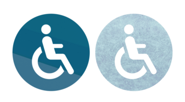 foto handicap teken icoon symbool png