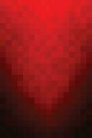 Vertical abstract pattern. Dark red gradient mosaic background to red. Square pixel shape. Design texture elements for banners, covers, posters, backdrops, walls. Vector illustration.