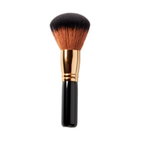 AI generated makeup brush isolated on transparent background ,generative ai png