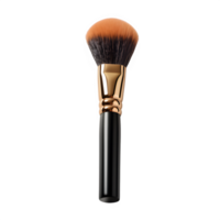 ai généré maquillage brosse isolé sur transparent Contexte ,génératif ai png