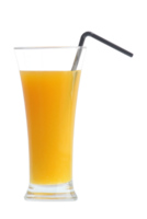 orange juice in a glass png