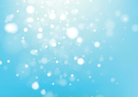 Blue bokeh abstract background. Vector illustration