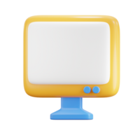 Monitor 3D Illustration png