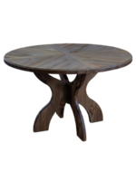 wooden table front view png