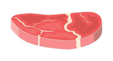 Beef tenderloin. Pork knuckle. vector