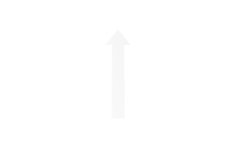 3d rendering of white rising arrow for business planning new strategy. growing business target concept idea. Step to Arrow growth success. progress way and forward achievement.png png