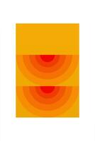 Abstract Bauhaus Poster. Flat Coloful Bauhaus Art Poster vector