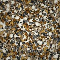 River or sea beach pebbles background for design and decorate, vector illustration