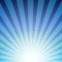 abstract background with stars and stripes in blue color vector