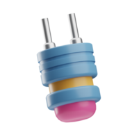 reparar Ferramentas objeto capacitor 3d ilustração png