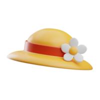 Season Time Object Pamela Hat 3D Illustration png