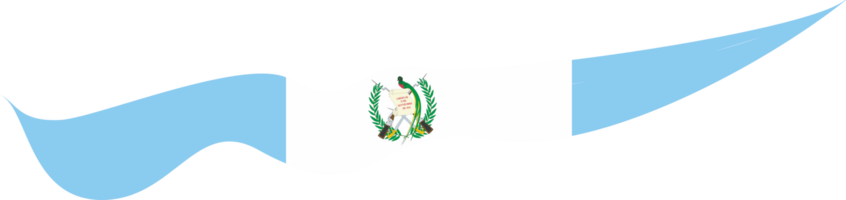 Guatemala drapeau ruban forme png