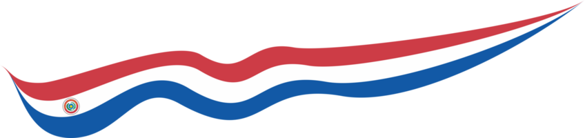 paraguay bandera cinta forma png