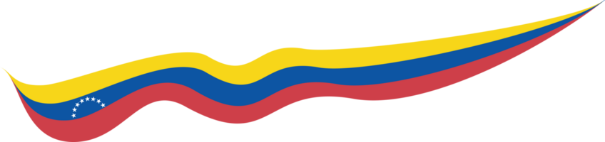 Venezuela drapeau ruban forme png