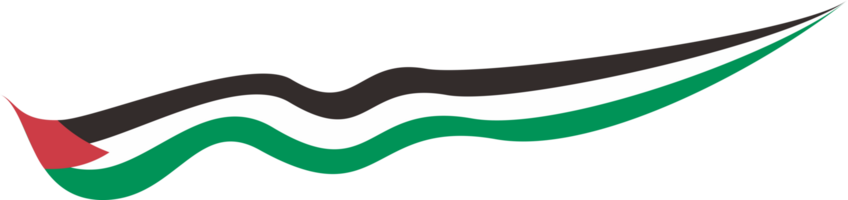 Palestina vlag lint vorm png